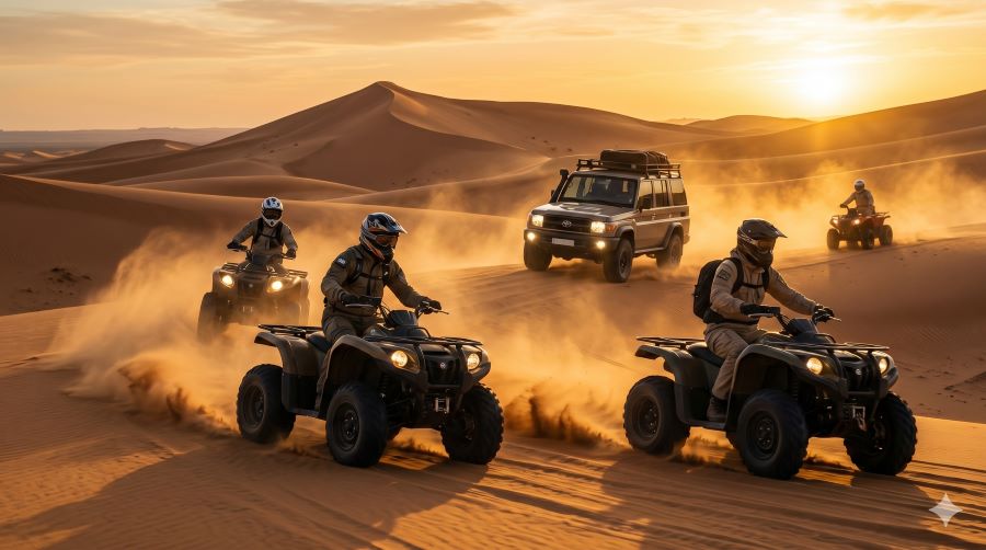 Quad et 4x4 Sahara — Camp SS Travel